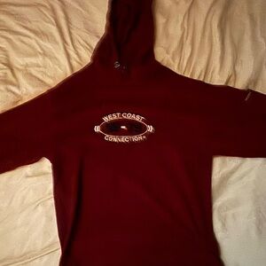 Burgundy Hoodie